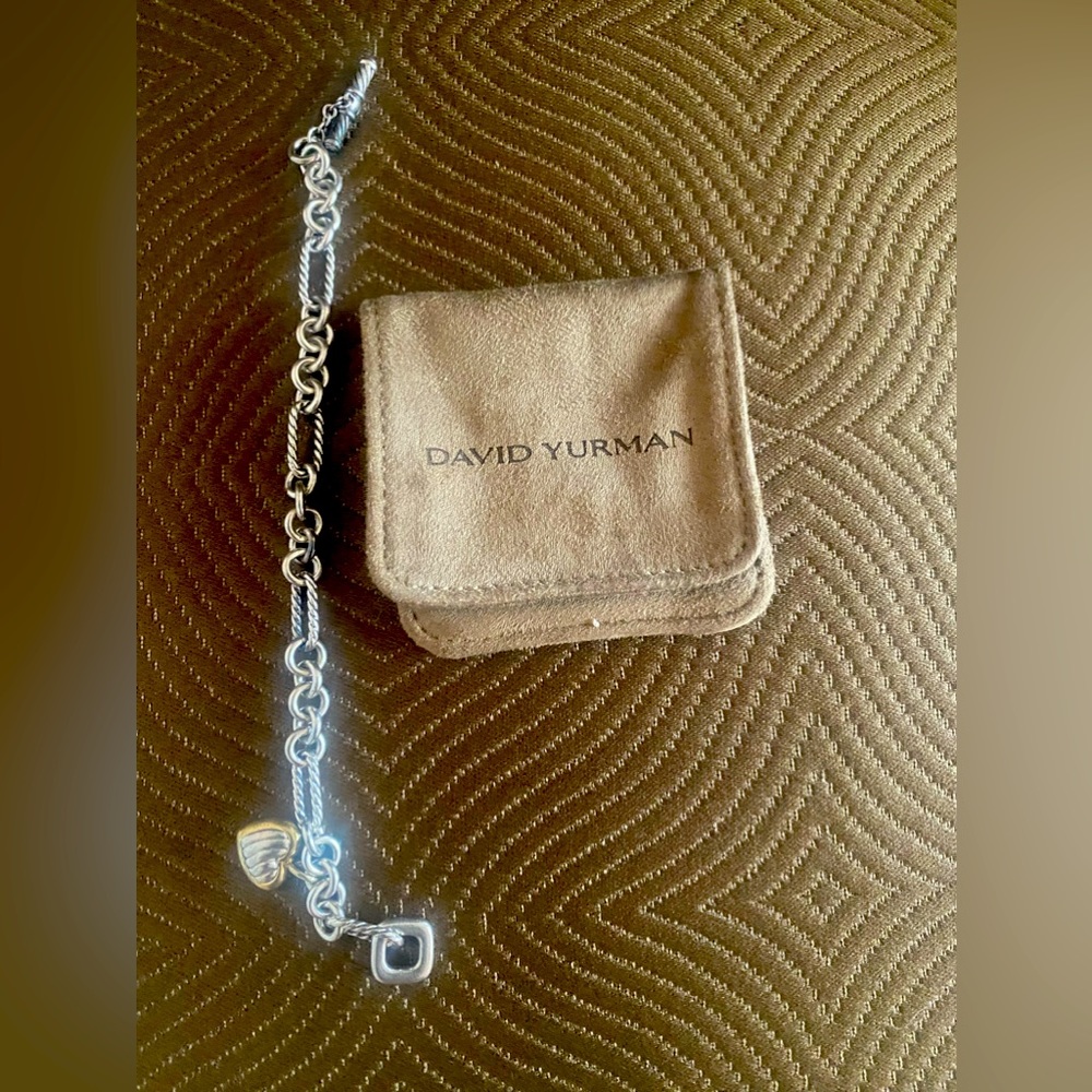 David Yurman Single Heart Bracelet.